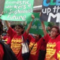 Domestic Workers at Climate Rally260x260